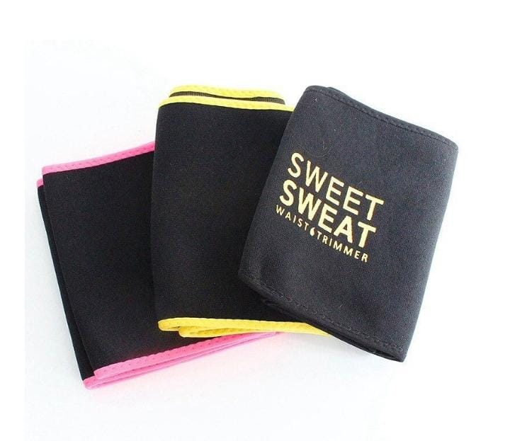 Waist Trimmer Sauna Neoprene Sweat Belt - Pink - Unisex S